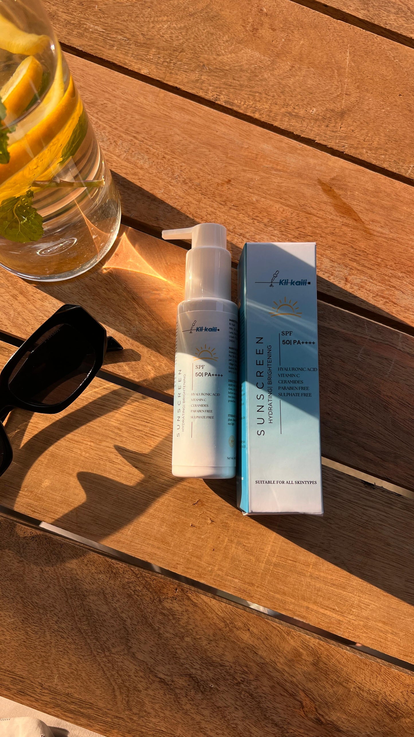 Kli Kaili SunShield SPF 50++++ Sunscreen, Oil-Free & Matte Finish (Sulphate free, Paraben free)